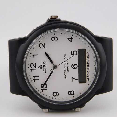 Lorus v041 8010 alarm chrono - v041-8010,