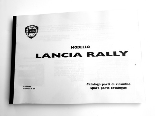 Spare parts catalogue lancia - parts,