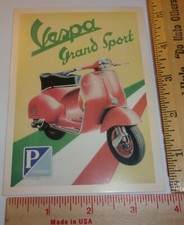 vintage Vespa postcard