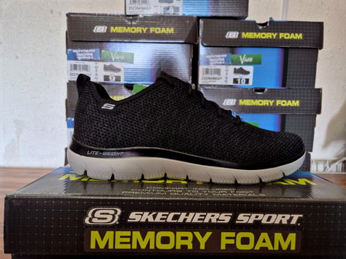 Skechers mens shoes black - skechers,