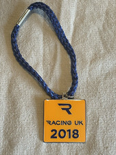 VINTAGE RACING UK ANNUAL MEMBERS 2018 MEDAL BADGE HORSE RACING RACE COURSE