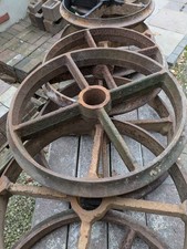 Wheel Cast Iron Roller Vintage