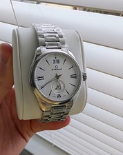 Eterna 36mm Kontiki Silver