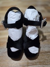 Oasis Ladies Suedette Black