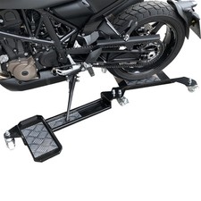Motorcycle Dolly Mover Black Motorbike Trolley Skate Parking Aid