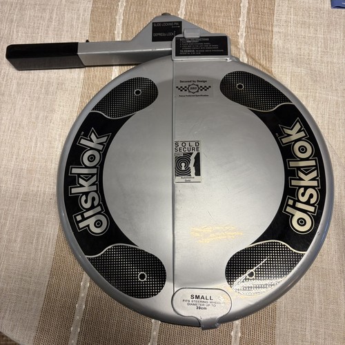 Disklok steering wheel lock - disklok,