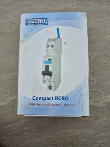 Proteus compact rcbo - proteus,