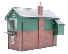 BACHMANN SCENECRAFT 'OO' GAUGE 44-187 GREAT CENTRAL SIGNAL BOX MODEL BUIDLING
