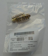 British Army Royal Military Police Anodised Shoulder Titles RMP