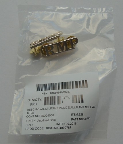Royal military police shoulder - royal,