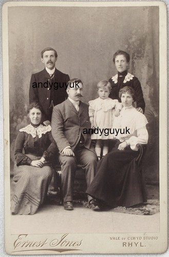 Cabinet card family group - card,