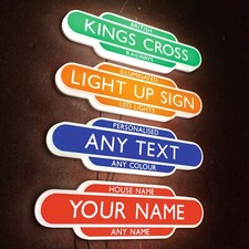 Railway station totem