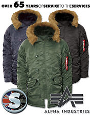 ALPHA PARKA N3B EXTREME COLD WEATHER PARKA COAT, CENTRAL LONDON STORE [15004]
