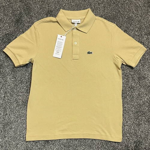 Lacoste men beige solid - men’s,