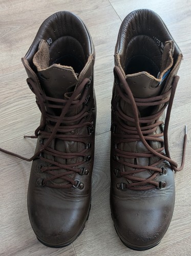 Altberg brown combat boots - altberg,