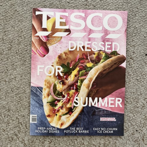 Tesco magazine summer food - tesco,