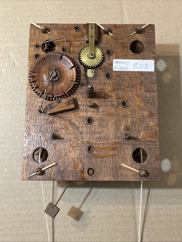 Antique terry era wooden - antique,