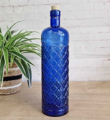 Vintage cobalt blue glass - vintage,