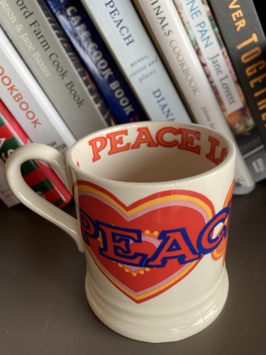 Emma bridgewater peace love - bridgewater,