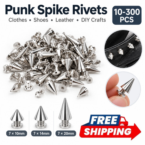Punk spike studs screwback - punk,