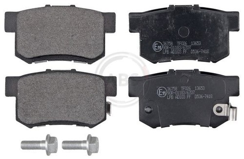 Abs 36758 rear brake - 36758, set