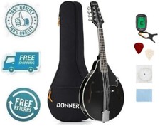 New Black A Style Mandolin