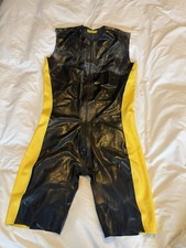 Regulation London Yellow Panel Rubber Surf Suit – Medium