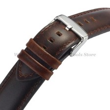 Genuine Leather Watchband 18mm
