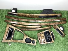 BMW E93 3 Serie Interior Wood Trim Set Beige Burr Walnut Dashboard Console Door