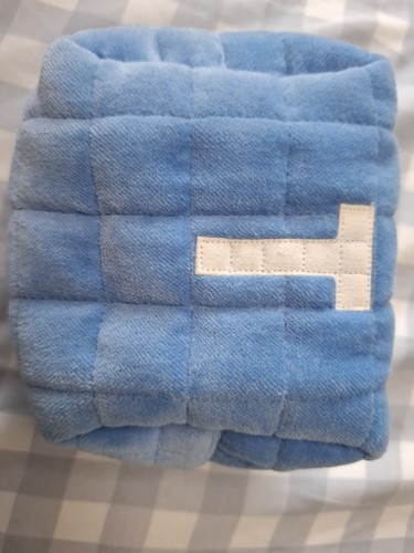 Small blue make bag oliver - make,