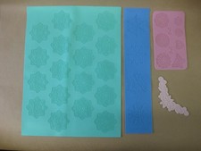 Silicone Mats Moulds ~ Pavoni Special Day / Snowflakes / Butterfly / Flowers