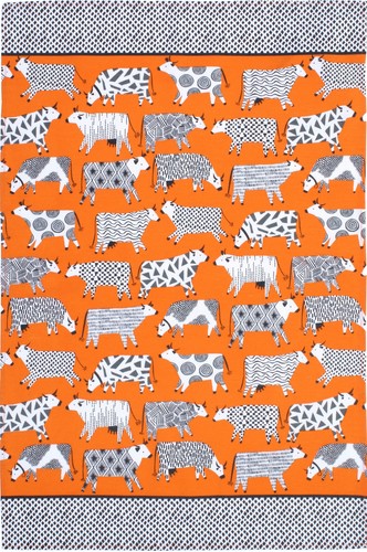 Ulster weavers curious cows - weavers,
