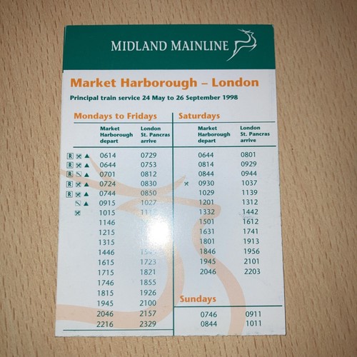 Midland mainline 1998 - , (