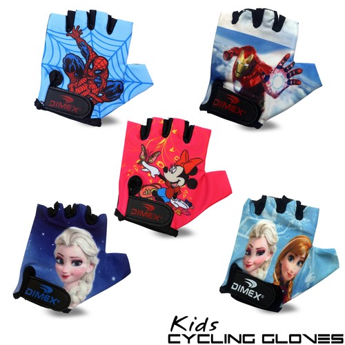 Kids cycling padded gloves - kids,