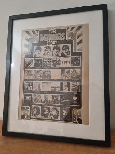 The beatles original framed - the,