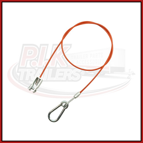 Breakaway cable with clevis - breakaway,