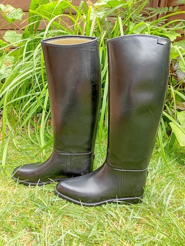 Aigle ladies black riding - aigle,