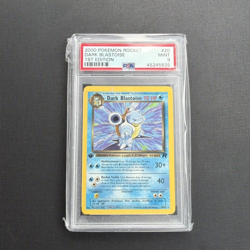 Dark blastoise 1st - blastoise,
