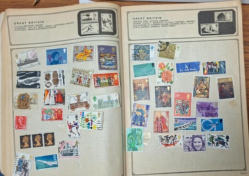 Vintage stanley gibbons stamp - gibbons,