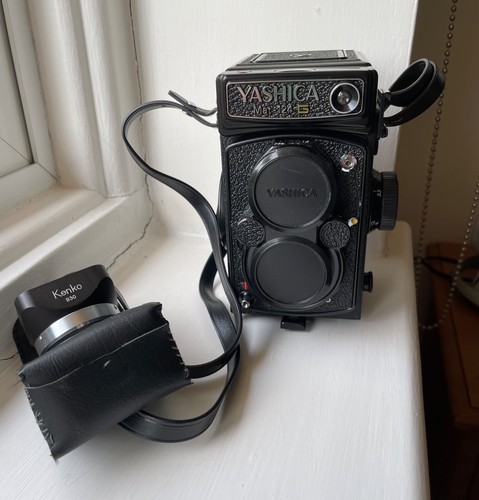 Yashica mat 124g with - mat, kenko