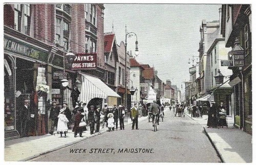 Maidstone c1910 week - week, street