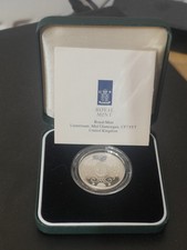 1694-1994 Bank Of England Tercentenary 2 Pound Coin. Silver Proof With Hard Case