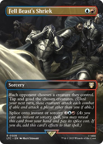 Mtg fell beast shriek - mtg,