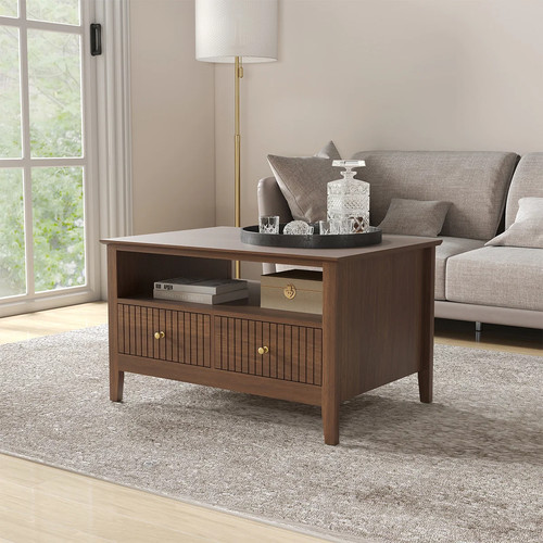 Two drawer coffee table - two,