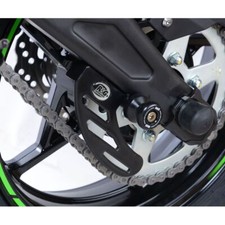 R&G Toe Chain Guard Black (Road Racing Toe Guard) Suzuki Bandit 1200 1996-2006