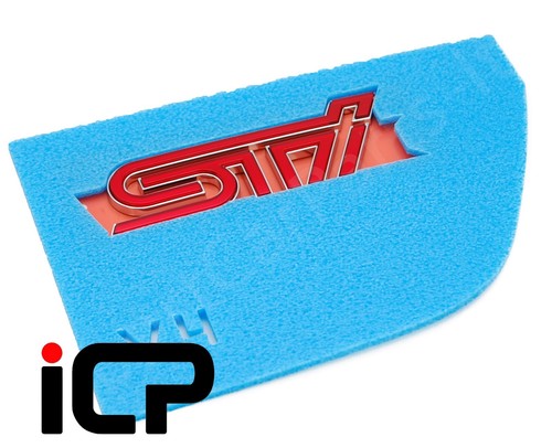 Genuine sti rear boot - genuine, badge
