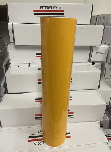 Roll yellow glossy - roll,