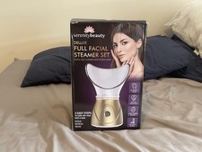 serenitybeauty full facial steamer set deluxe - 220V 50Hz - Gold - Used