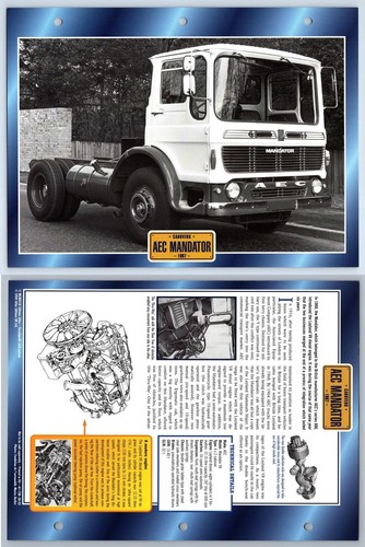 Aec mandator 1967 cabovers - mandator,