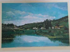 Vtg print oil - vtg, painting